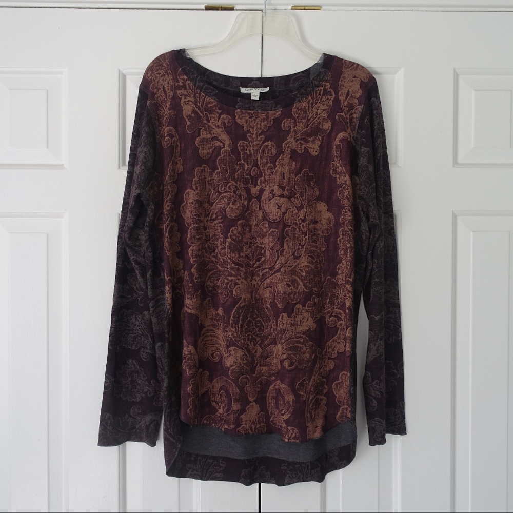 3/$25 Patterned Orvis Top